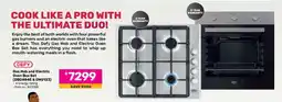 Game Defy Gas Hob and Electric Oven Box Set (DHD404B & DBO133) offer