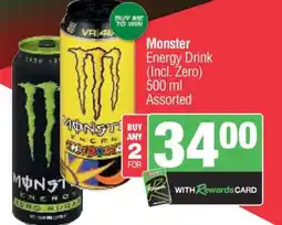 Spar MONSTER ENERGY DRINK offer