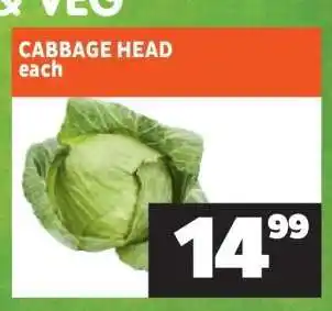 Shoprite CABBAGE HEAD offer