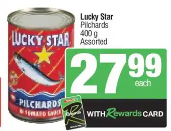 Spar LUCKY STAR PILCHARDS offer