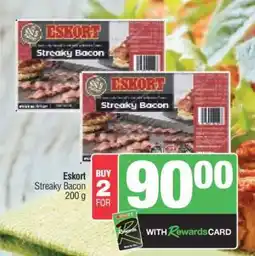 Spar Eskort Streaky Bacon offer