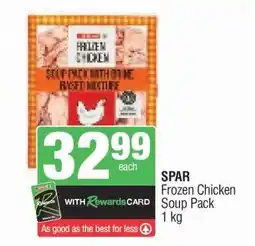 Spar SPAR Frozen Chicken Soup Pack offer