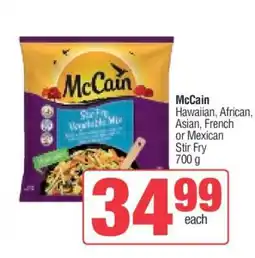 Spar McCain Stir Fry offer