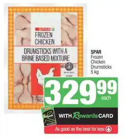 Spar SPAR Frozen Chicken Drumsticks offer