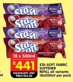 Shoprite STA-SOFT FABRIC SOFTENER offer