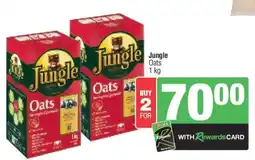 Spar Jungle Oats offer