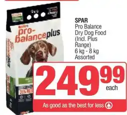 Spar SPAR Pro Balance Dry Dog Food offer