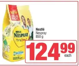 Spar Nestlé Nespray offer
