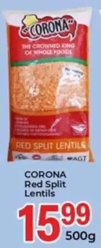 Elite Power Trade Cash & Carry CORONA Red Split Lentils offer