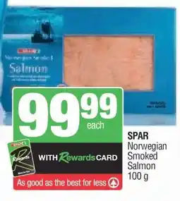 Spar SPAR Norwegian Smoked Salmon offer