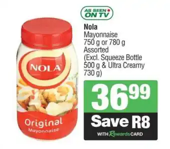 Spar Nola Mayonnaise offer