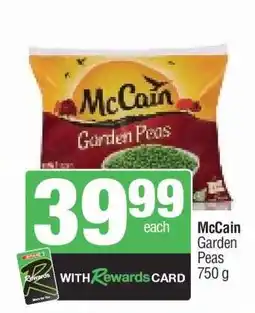 Spar McCain Garden Peas offer