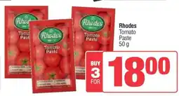 Spar RHODES TOMATO PASTE offer