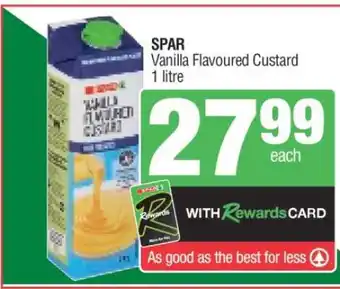 Spar SPAR Vanilla Flavoured Custard offer