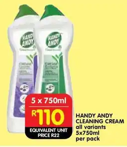 Shoprite HANDY ANDY CLEANING CREAM offer