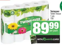 Spar Twinsaver Toilet Tissue offer