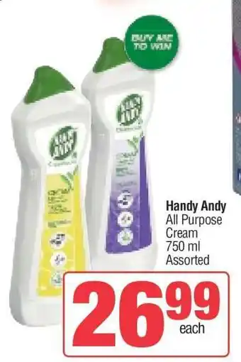 Spar Handy Andy All Purpose Cream offer