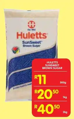 Shoprite Huletts SunSweet Brown Sugar offer