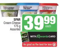 Spar SPAR Cream Cheese offer