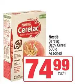 Spar Nestlé Cerelac Baby Cereal offer
