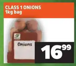 Shoprite CLASS 1 ONIONS offer