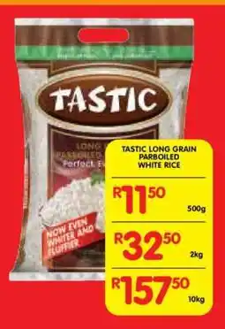 Shoprite Tastic Long Grain Parboiled White Rice offer