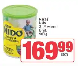 Spar Nestle Nido 3+ Powdered Drink offer