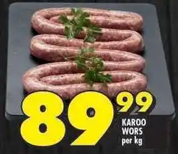 Shoprite KAROO WORS offer