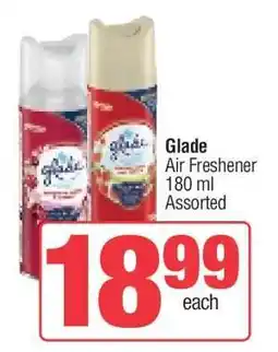 Spar Glade Air Freshener offer