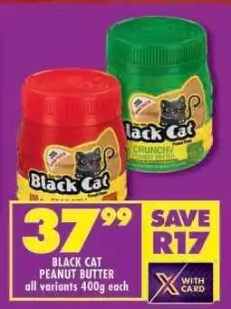 Shoprite BLACK CAT PEANUT BUTTER offer