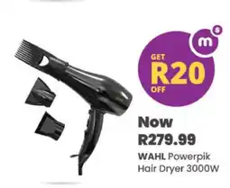 Shoprite WAHL Powerpik Hair Dryer 3000W offer