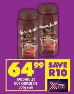 Shoprite SPOONFULLS HOT CHOCOLATE offer