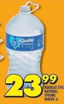 Shoprite aQuellé Still Natural Spring Water 5ℓ offer