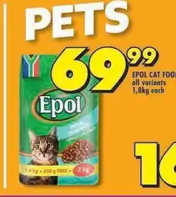 Shoprite EPOL CAT FOOD offer