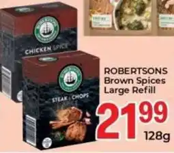 Elite Power Trade Cash & Carry ROBERTSONS Brown Spices Large Refill offer