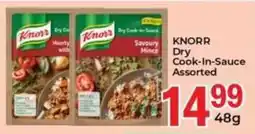 Elite Power Trade Cash & Carry KNORR Dry Cook-In-Sauce Assorted offer