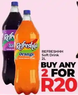 Elite Power Trade Cash & Carry REFRESHHH Soft Drink offer