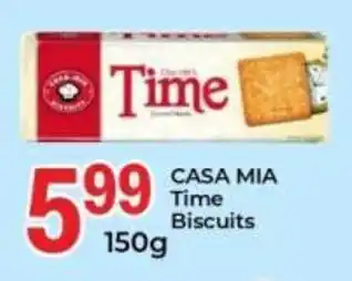 Elite Power Trade Cash & Carry CASA MIA Time Biscuits offer