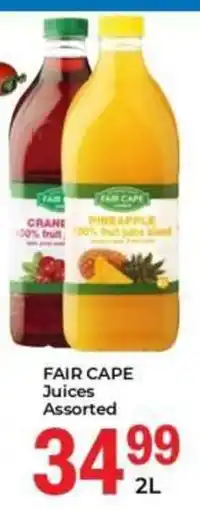 Elite Power Trade Cash & Carry FAIR CAPE Juices Assorted offer