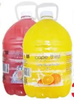 Elite Power Trade Cash & Carry CAPE THIRST Juices Assorted offer