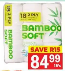 Elite Power Trade Cash & Carry BAMBOO Soft Premium Toilet Rolls 2 Ply offer