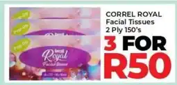 Elite Power Trade Cash & Carry CORREL ROYAL Facial Tissues 2 Ply offer