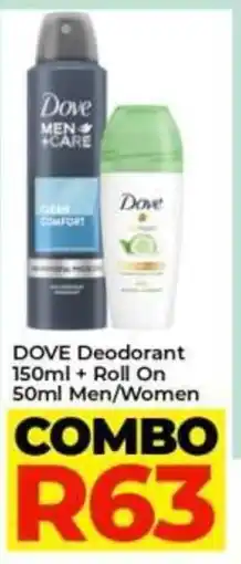 Elite Power Trade Cash & Carry DOVE Deodorant + Roll On Men/ Women offer