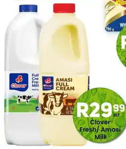 Take 'n Pay Clover Fresh/ Amasi Milk offer