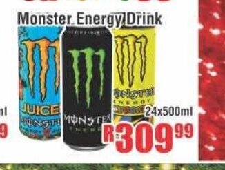 Devland Cash And Carry Monster Energy Drink 24x500ml offer