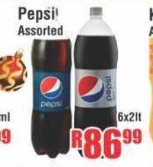 Devland Cash And Carry Pepsi! Assorted 6x2lt offer