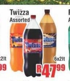 Twizza Assorted 6x2lt