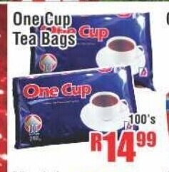 Devland Cash And Carry One Cup Tea Bags 100's offer