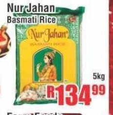 Devland Cash And Carry Nur Jahan Basmati Rice 5kg offer