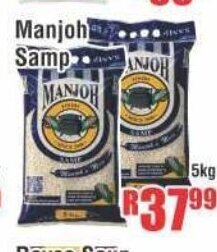 Devland Cash And Carry Manjoh Samp 5kg offer